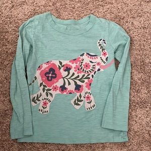 Peek elephant long sleeve top